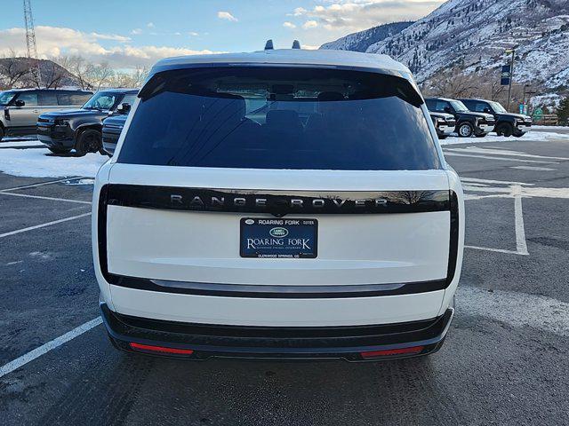 new 2025 Land Rover Range Rover car, priced at $144,630