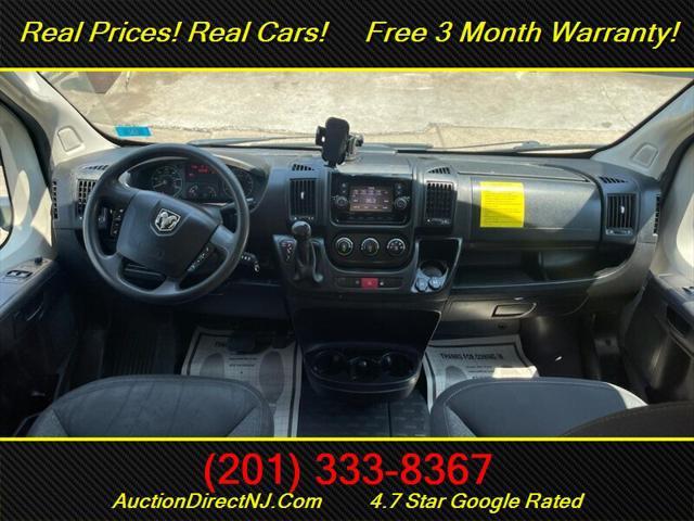 used 2019 Ram ProMaster 3500 car, priced at $18,999