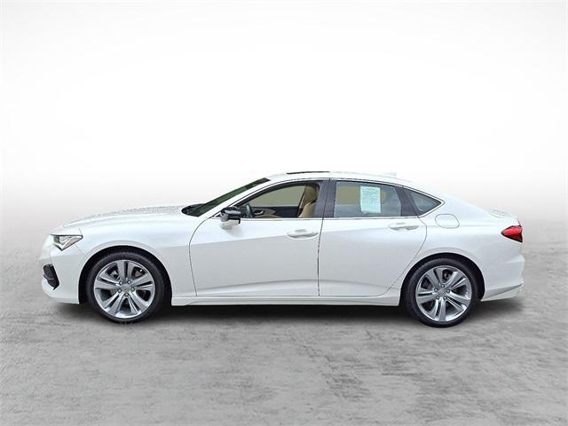 used 2021 Acura TLX car, priced at $30,750