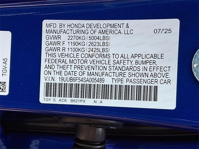 new 2025 Acura TLX car, priced at $52,195