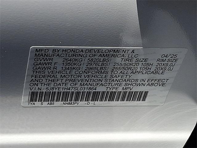 new 2025 Acura MDX car, priced at $60,750