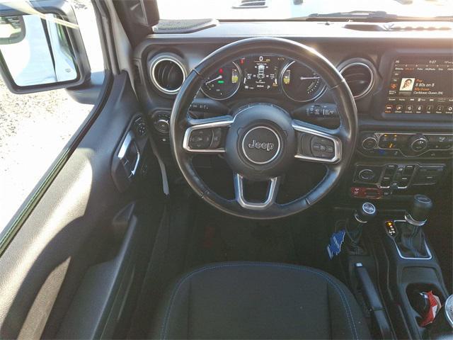 used 2022 Jeep Wrangler Unlimited 4xe car, priced at $35,610