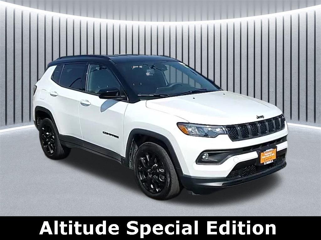 used 2023 Jeep Compass car, priced at $21,995