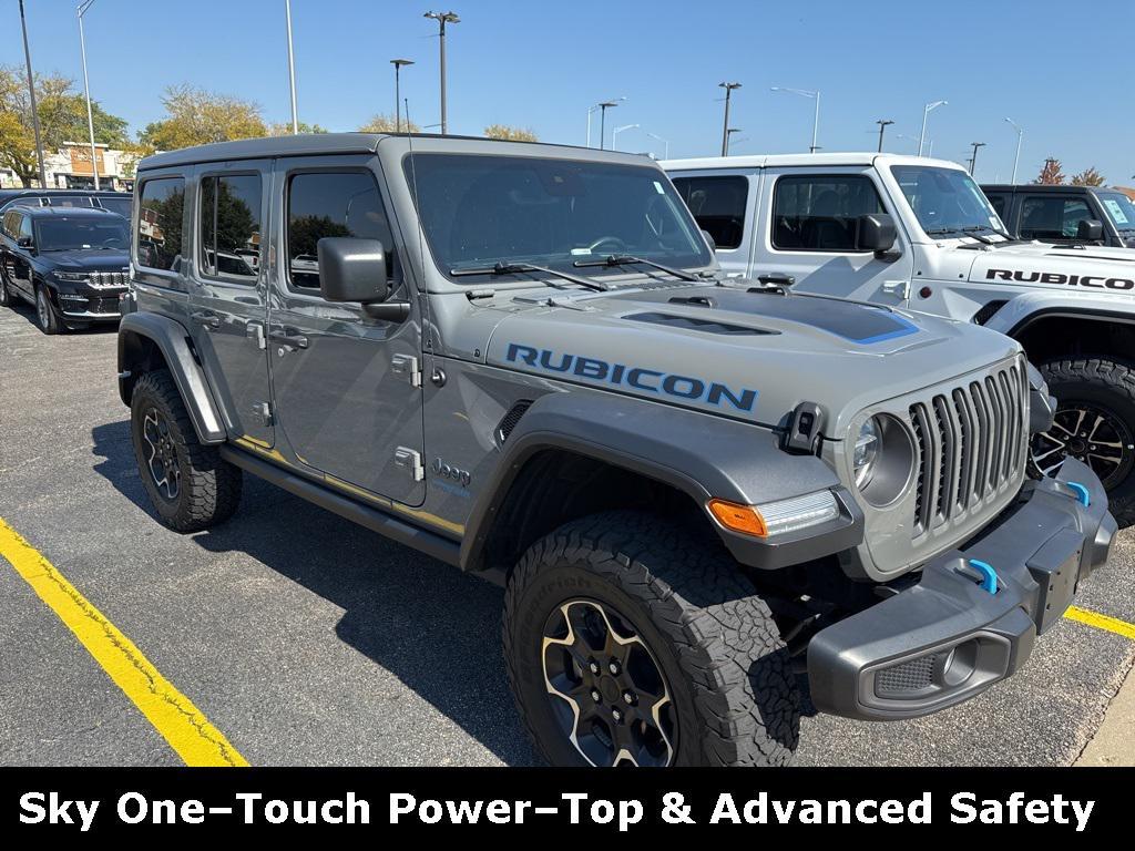 used 2022 Jeep Wrangler Unlimited 4xe car, priced at $35,995