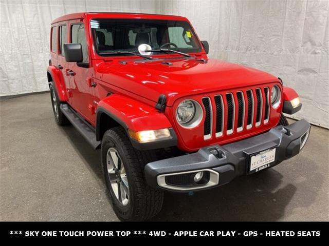 used 2020 Jeep Wrangler Unlimited car, priced at $33,599