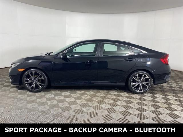 used 2019 Honda Civic car, priced at $17,995