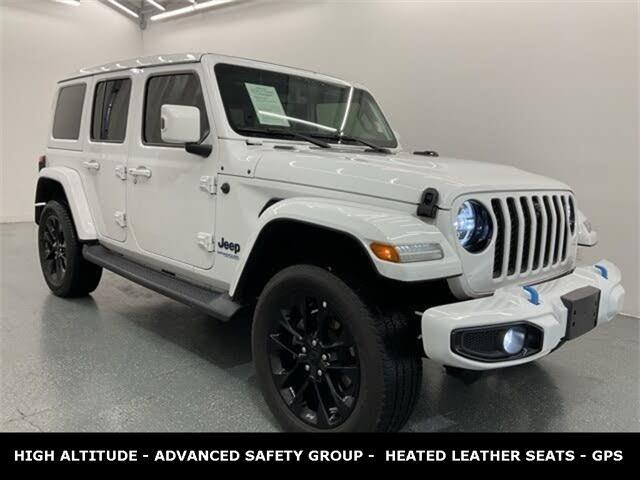 used 2021 Jeep Wrangler Unlimited 4xe car, priced at $33,432