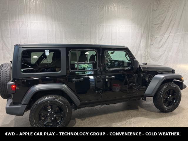 used 2022 Jeep Wrangler Unlimited car, priced at $31,899