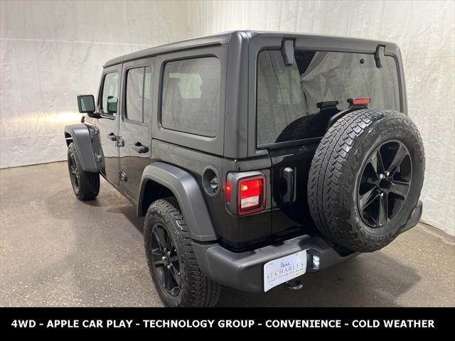 used 2022 Jeep Wrangler Unlimited car, priced at $31,899