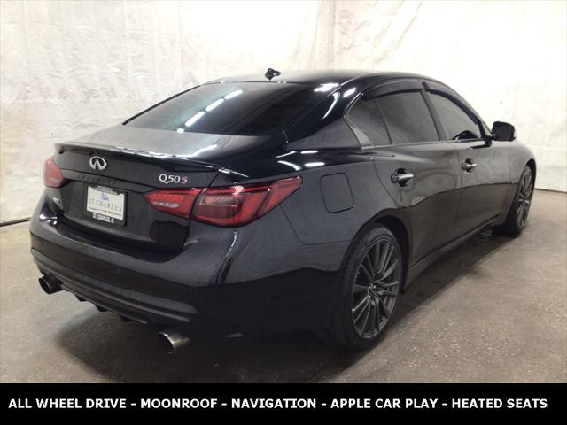 used 2021 INFINITI Q50 car, priced at $35,758