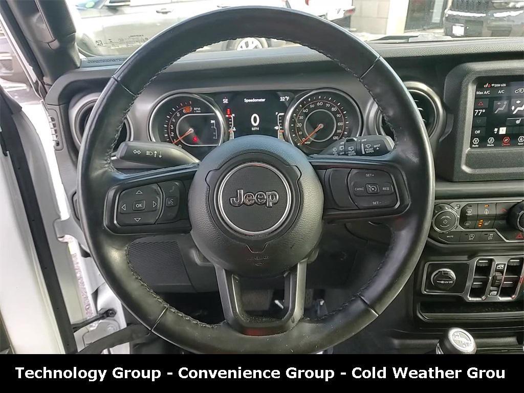 used 2023 Jeep Wrangler car, priced at $30,648