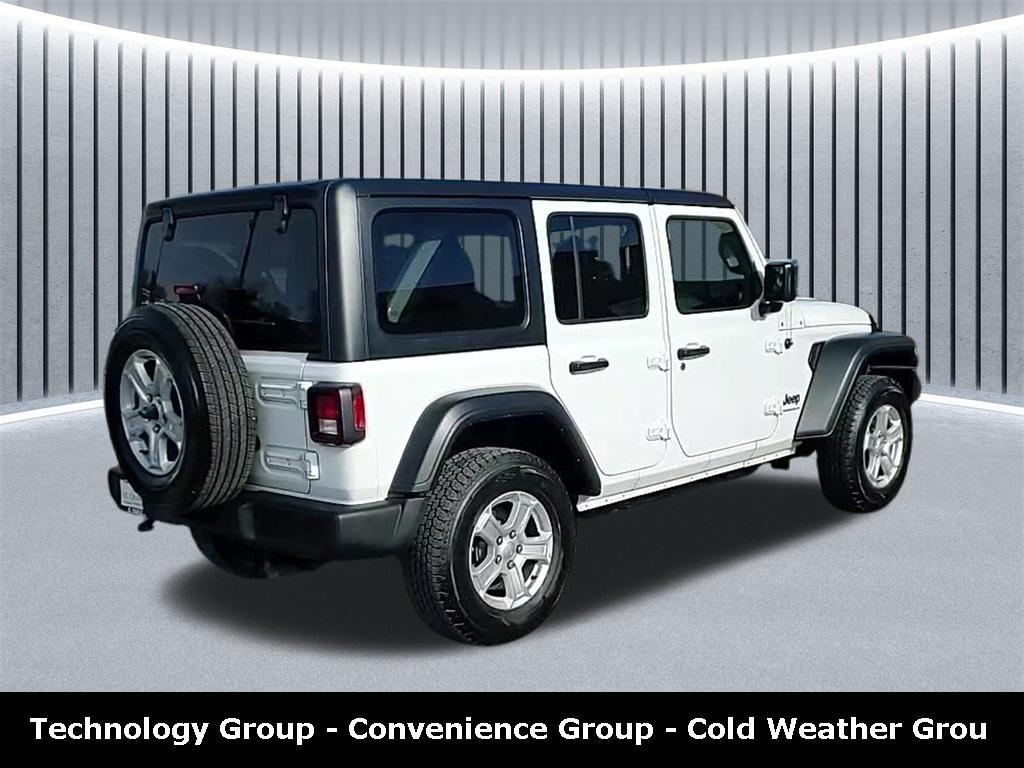used 2023 Jeep Wrangler car, priced at $30,648