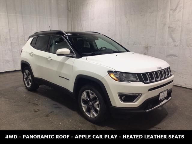 used 2021 Jeep Compass car, priced at $21,995