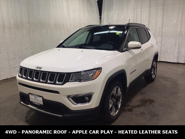 used 2021 Jeep Compass car, priced at $21,995