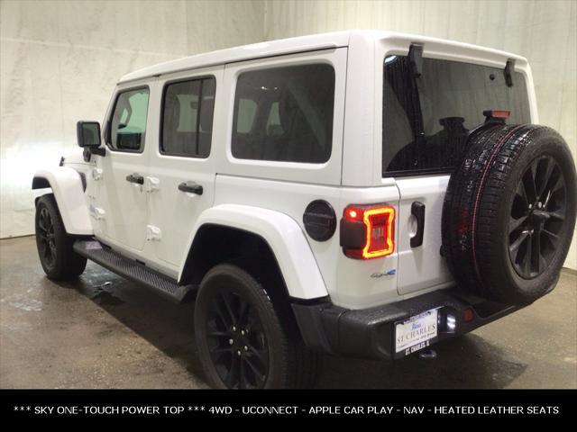 used 2021 Jeep Wrangler Unlimited 4xe car, priced at $35,201