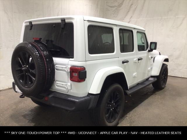 used 2021 Jeep Wrangler Unlimited 4xe car, priced at $35,201