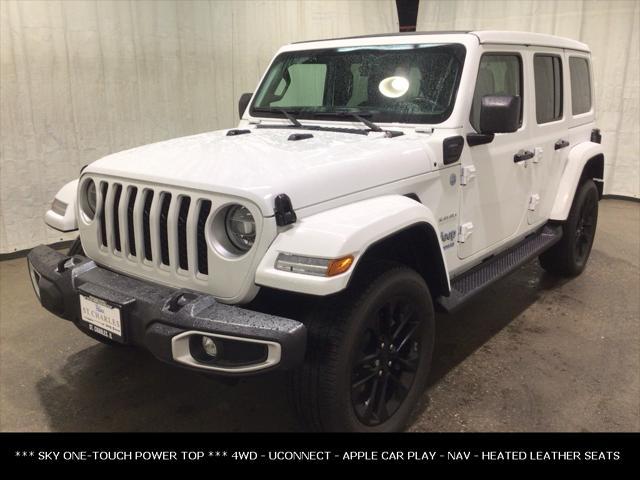 used 2021 Jeep Wrangler Unlimited 4xe car, priced at $35,201