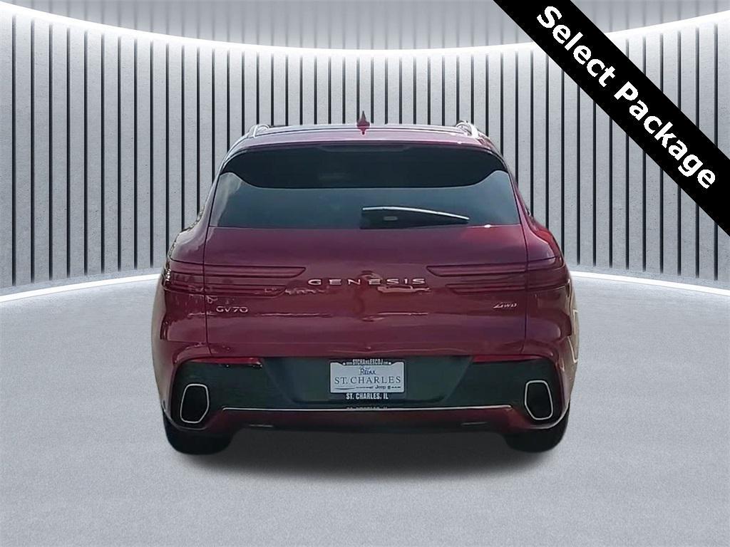 used 2025 Genesis GV70 car, priced at $41,995