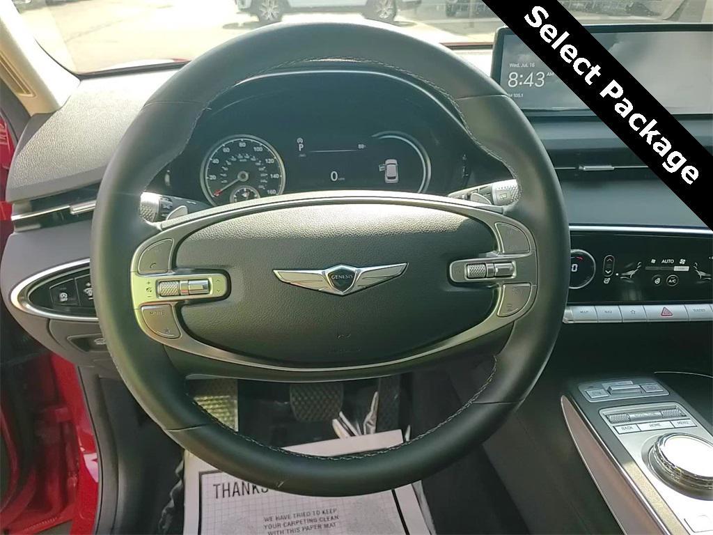 used 2025 Genesis GV70 car, priced at $41,995