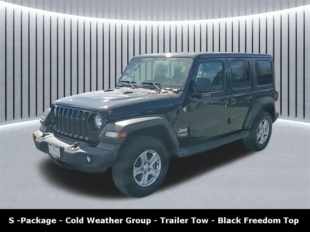 used 2018 Jeep Wrangler Unlimited car, priced at $23,479