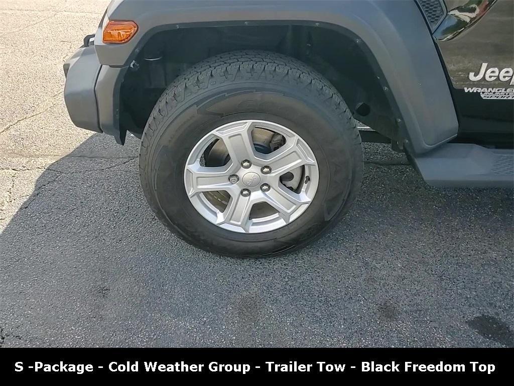 used 2018 Jeep Wrangler Unlimited car, priced at $21,291