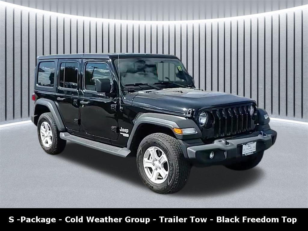 used 2018 Jeep Wrangler Unlimited car, priced at $21,291