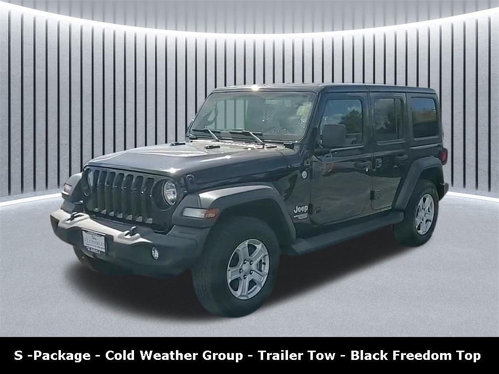 used 2018 Jeep Wrangler Unlimited car, priced at $21,291