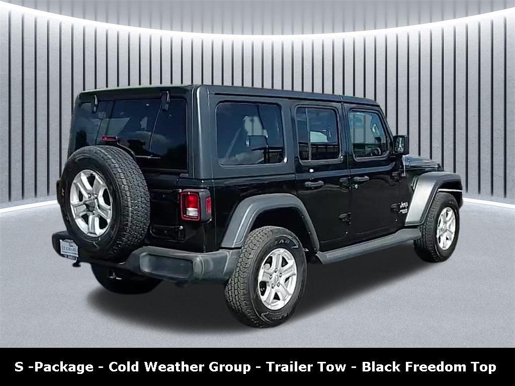 used 2018 Jeep Wrangler Unlimited car, priced at $21,291