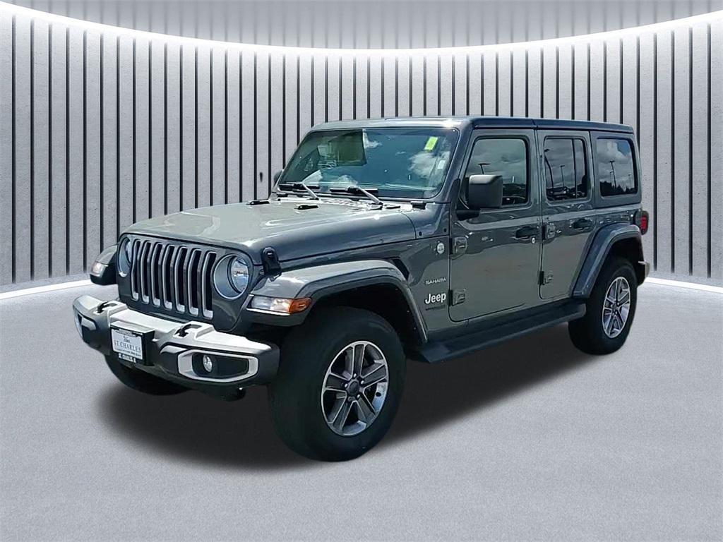 used 2021 Jeep Wrangler Unlimited car, priced at $31,399