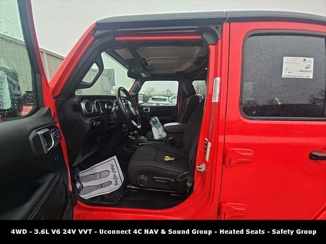 used 2021 Jeep Wrangler Unlimited car, priced at $32,613