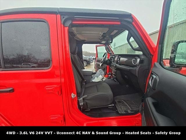 used 2021 Jeep Wrangler Unlimited car, priced at $32,613