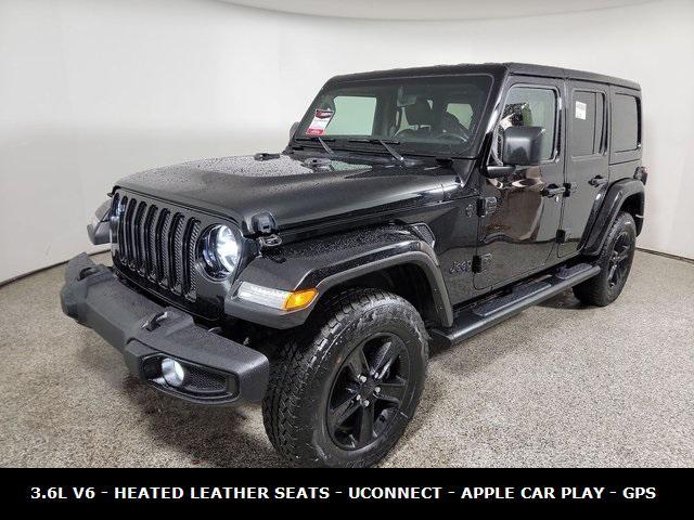used 2020 Jeep Wrangler Unlimited car, priced at $36,214