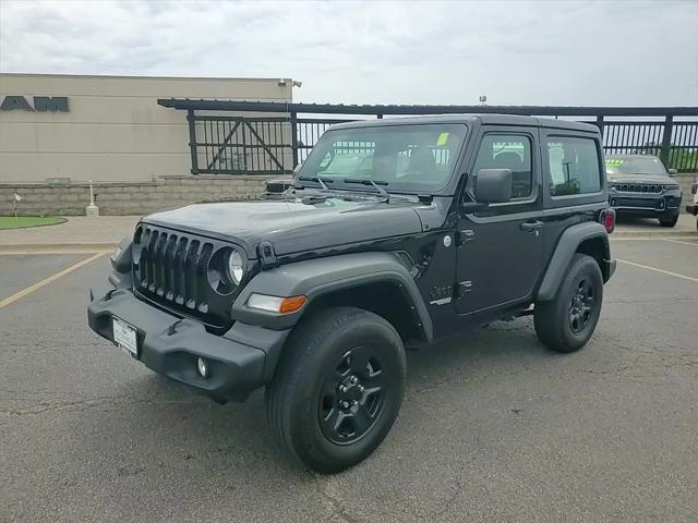 used 2021 Jeep Wrangler car, priced at $25,177
