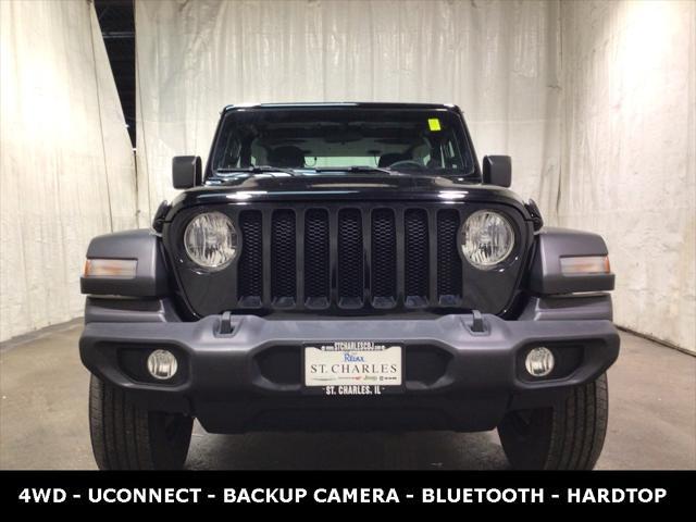 used 2021 Jeep Wrangler car, priced at $26,595