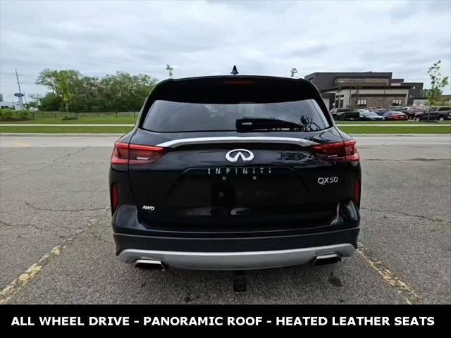 used 2019 INFINITI QX50 car, priced at $22,409