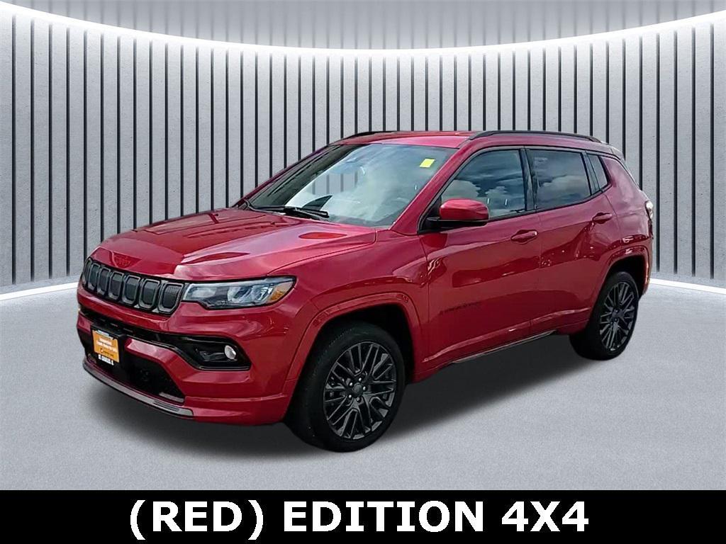 used 2022 Jeep Compass car, priced at $23,992