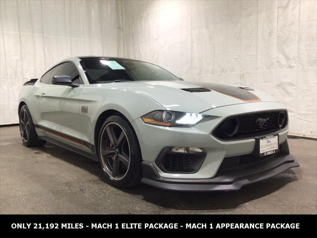 used 2021 Ford Mustang car, priced at $46,995