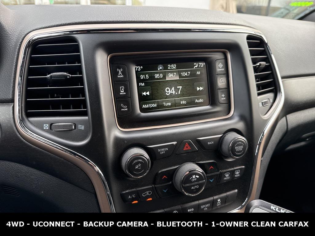 used 2017 Jeep Grand Cherokee car, priced at $15,602