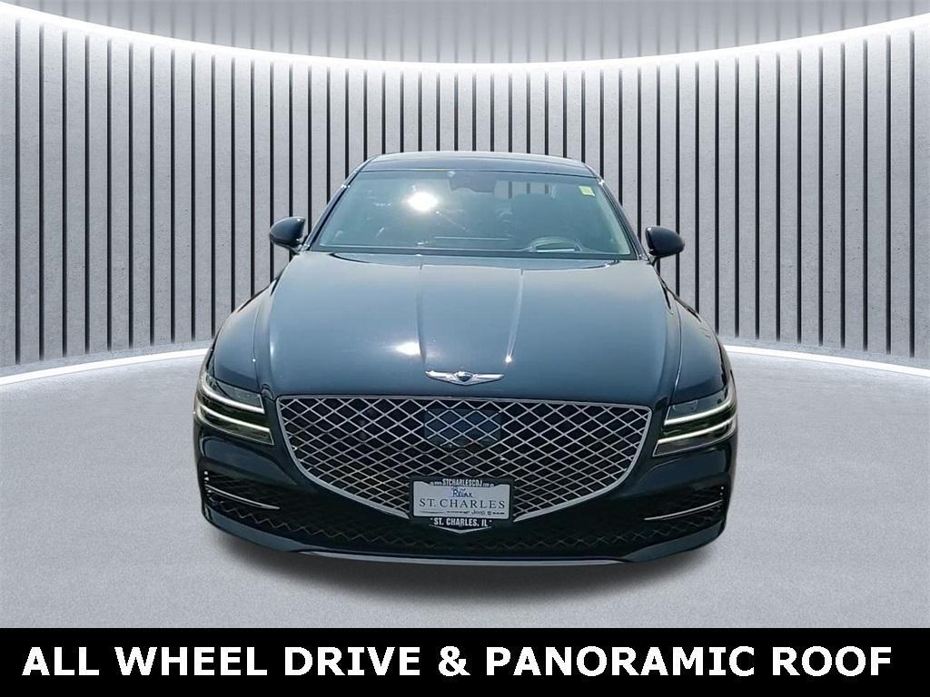 used 2021 Genesis G80 car, priced at $34,695