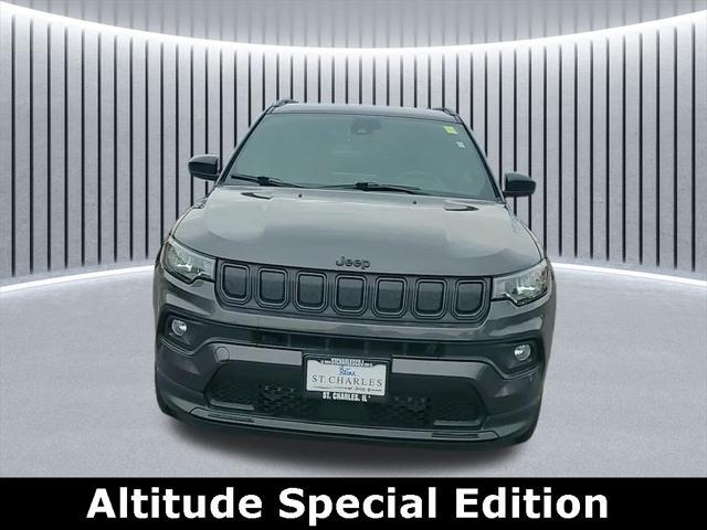 used 2022 Jeep Compass car, priced at $24,692