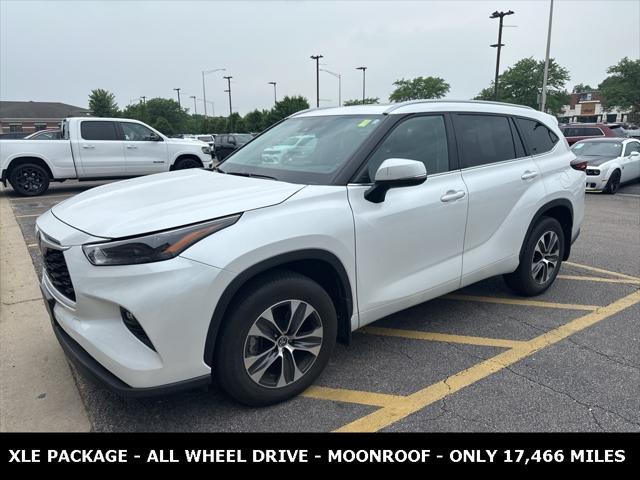 used 2024 Toyota Highlander car, priced at $43,995