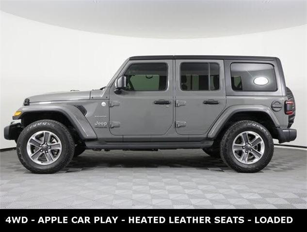 used 2021 Jeep Wrangler Unlimited car, priced at $31,301