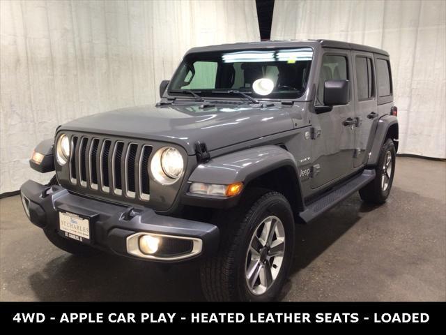 used 2021 Jeep Wrangler Unlimited car, priced at $30,809