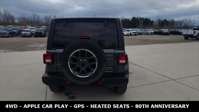 used 2021 Jeep Wrangler Unlimited car, priced at $33,260