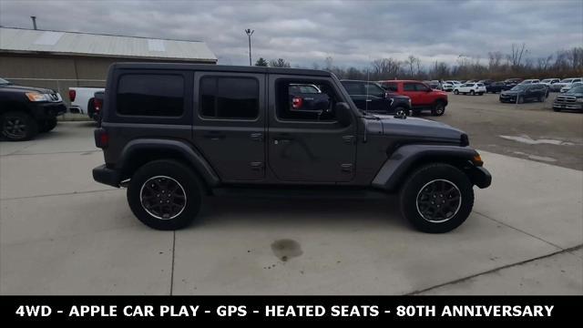 used 2021 Jeep Wrangler Unlimited car, priced at $33,260