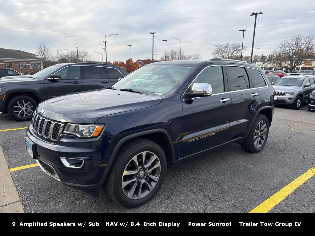 used 2018 Jeep Grand Cherokee car, priced at $17,402