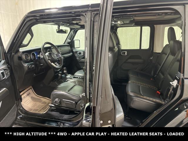 used 2022 Jeep Wrangler Unlimited car, priced at $41,995