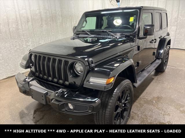 used 2022 Jeep Wrangler Unlimited car, priced at $40,995