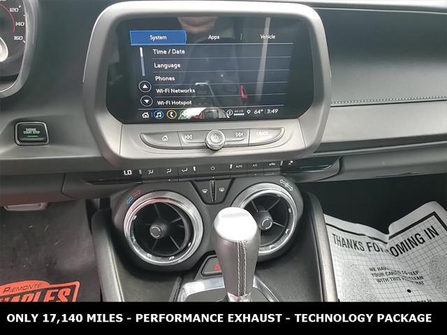 used 2021 Chevrolet Camaro car, priced at $35,989