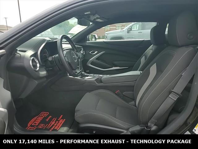 used 2021 Chevrolet Camaro car, priced at $35,989